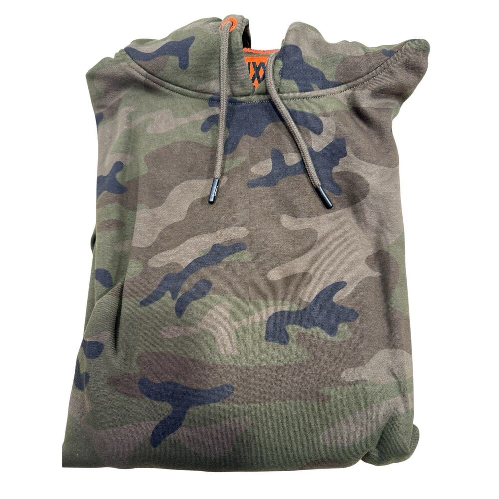 New Dixxon Flannel Co Hoodie Men XXL Camo Pull Over Ground Up
